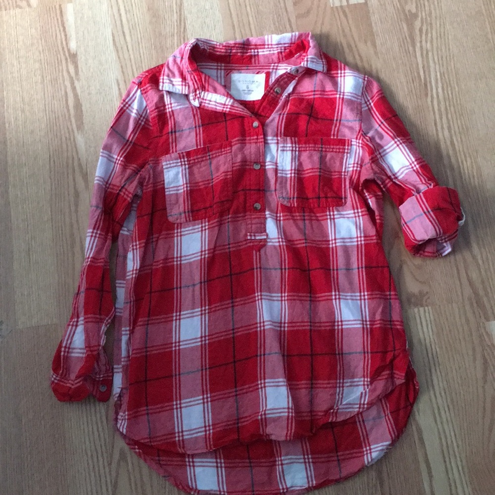 Sonoma Flannel Top